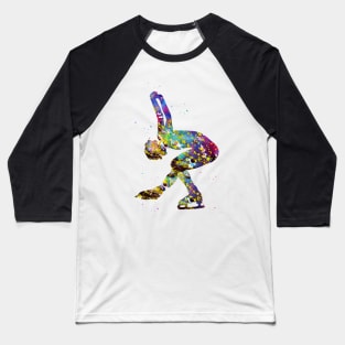 Ice skater Baseball T-Shirt